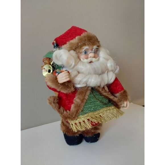 Santa Claus Figure Wind Up Music and Sways - Picture 2 of 6